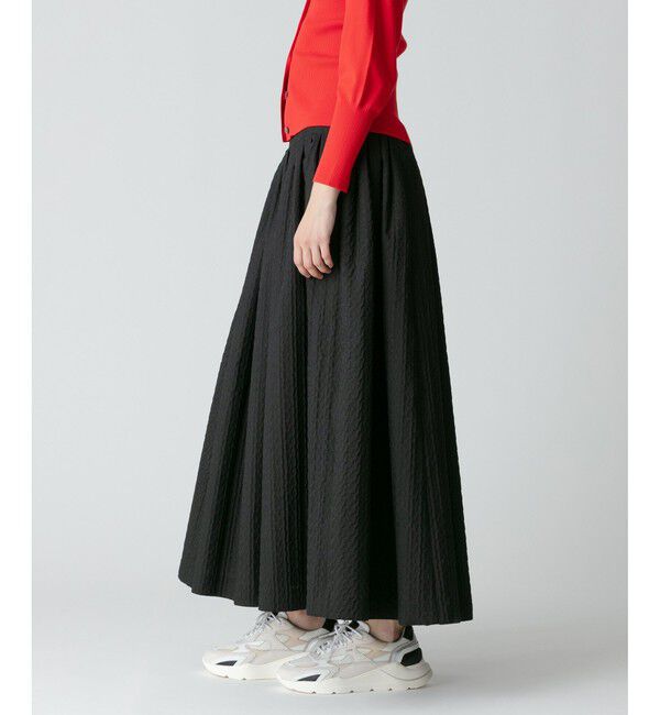 allureville「ラメジャガードスカート」|スカート|