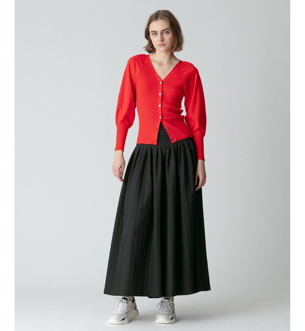 allureville「ラメジャガードスカート」|スカート|