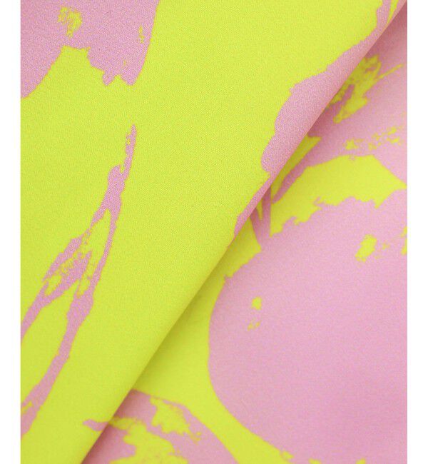 LOULOU WILLOUGHBY「【LOULOU WILLOUGHBY】ツートンフラワーラッフルブラウス」|シャツ・ブラウス|