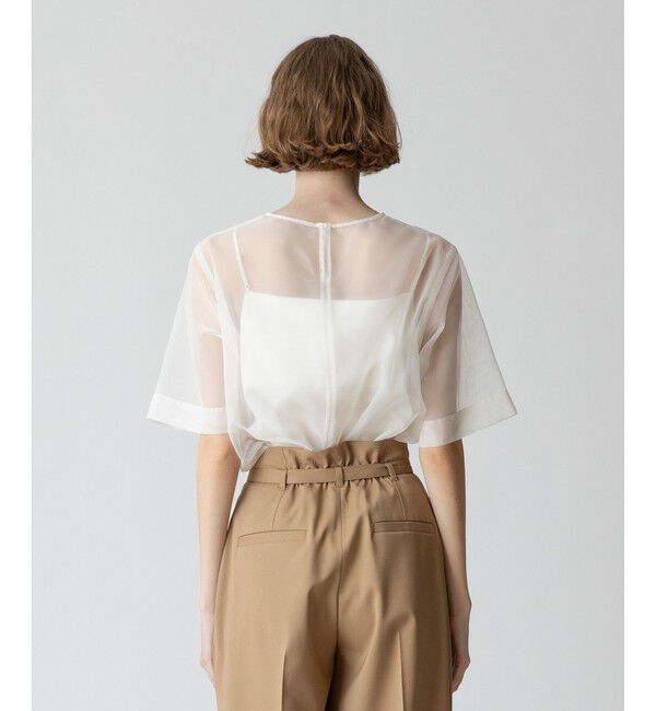 allureville「オーガンSETブラウス」|シャツ・ブラウス|