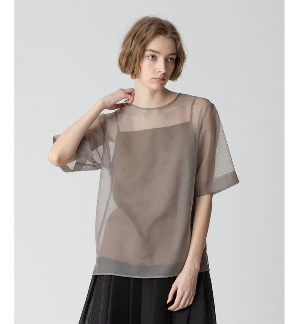 allureville「オーガンSETブラウス」|シャツ・ブラウス|