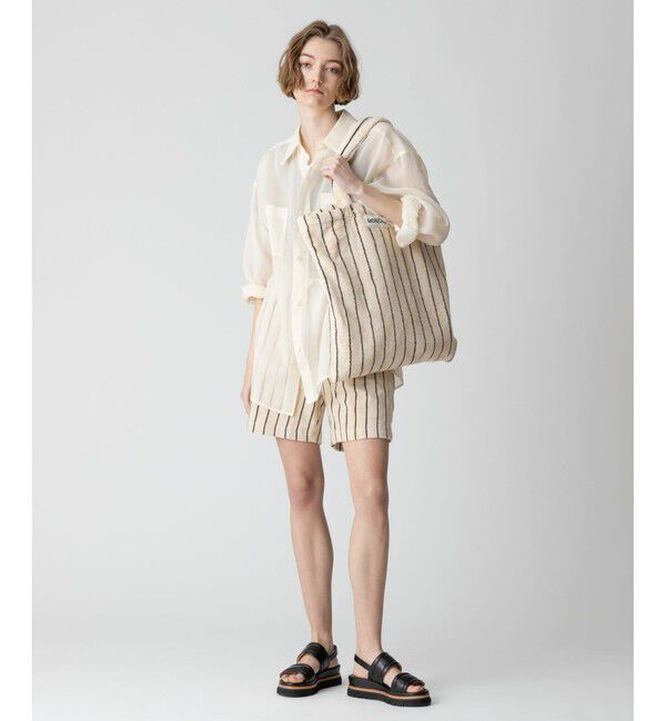 allureville「オーガンジーシアーシャツ」|シャツ・ブラウス|