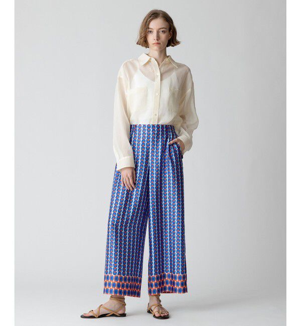 allureville「オーガンジーシアーシャツ」|シャツ・ブラウス|