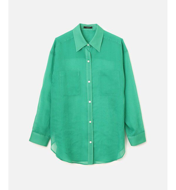 allureville「オーガンジーシアーシャツ」|シャツ・ブラウス|