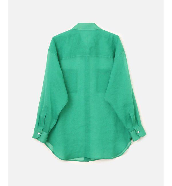 allureville「オーガンジーシアーシャツ」|シャツ・ブラウス|