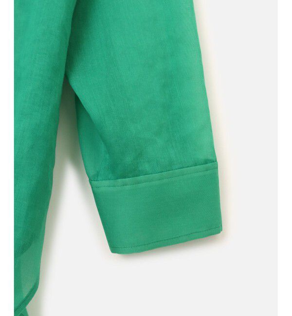 allureville「オーガンジーシアーシャツ」|シャツ・ブラウス|