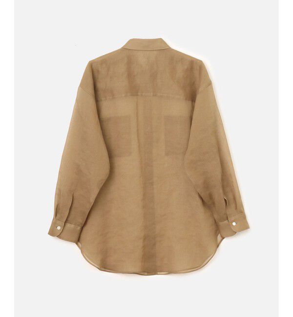 allureville「オーガンジーシアーシャツ」|シャツ・ブラウス|