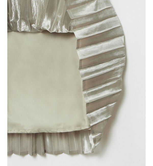LOULOU WILLOUGHBY「【LOULOU WILLOUGHBY】グロッシーグラデプリーツスカート」|スカート|