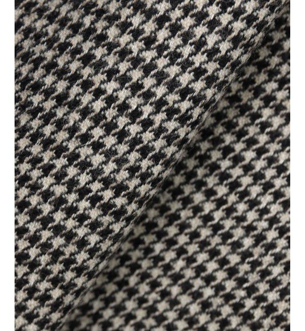 allureville「【セットアップ対応可能】ガンクラブチェックジップスカート」|タイト|