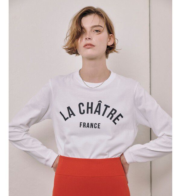 allureville「カレッジライクフォントロンTEE」|Tシャツ・カットソー|