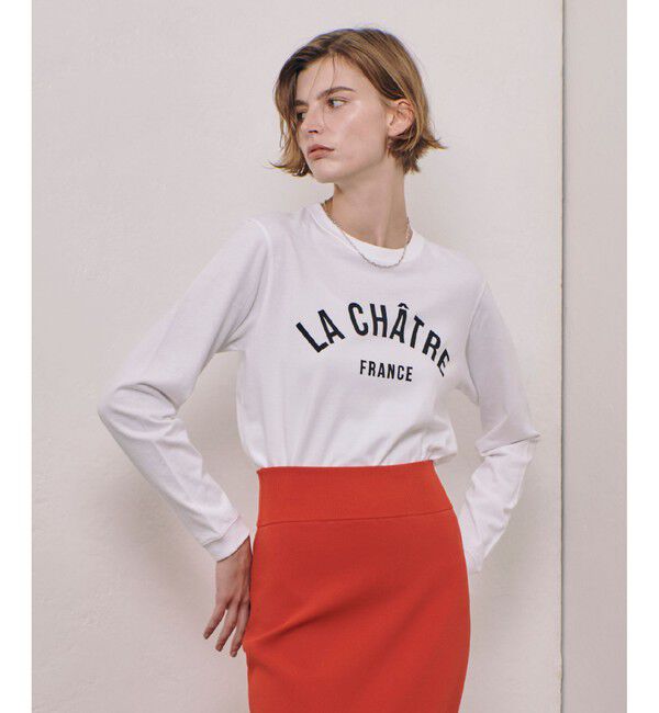 allureville「カレッジライクフォントロンTEE」|Tシャツ・カットソー|