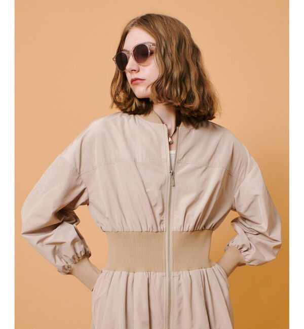 allureville「ボンバーワンピース」|ワンピース|