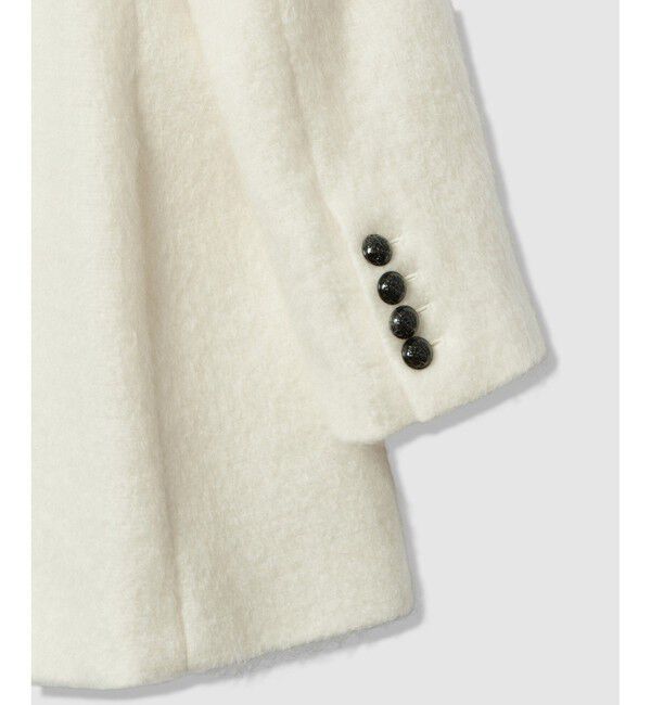 allureville「シャギーハーフコート」|ダッフルコート|