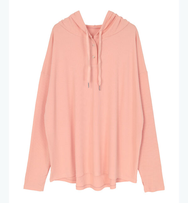 SEA DRESS「オーバーシルエットラッシュパーカープルオーバー」|ビキニトップス|