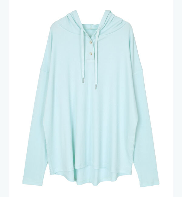 SEA DRESS「オーバーシルエットラッシュパーカープルオーバー」|ビキニトップス|