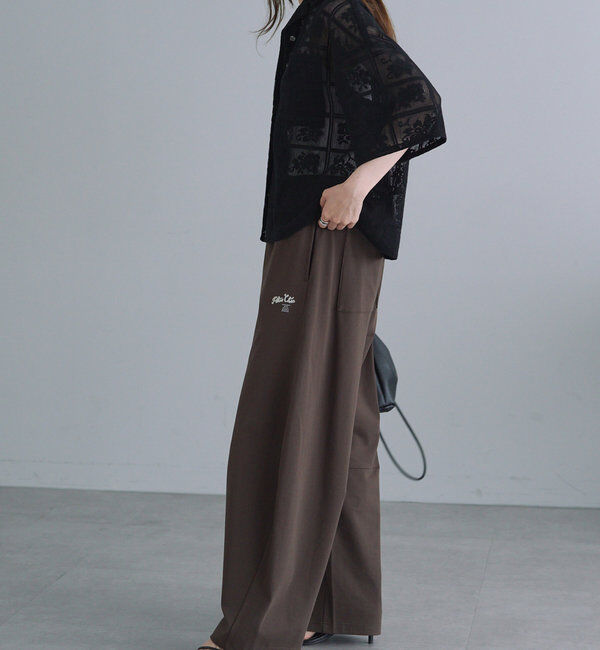  「クロシェット風レースブラウス」|シャツ・ブラウス|