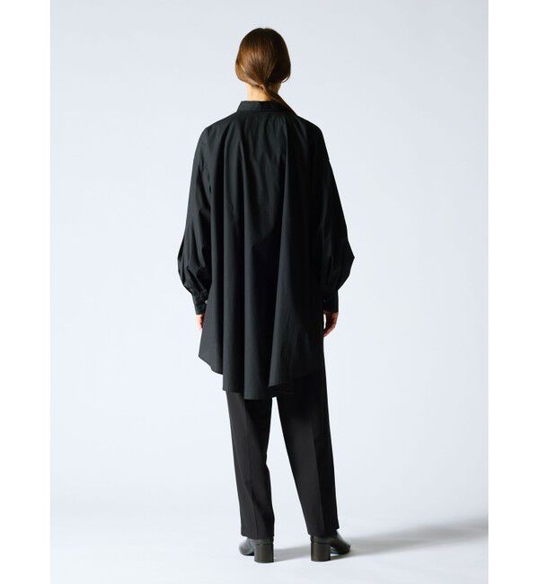 mizuiro ind「mizuiro ind ワイドシャツチュニック」|シャツ・ブラウス|