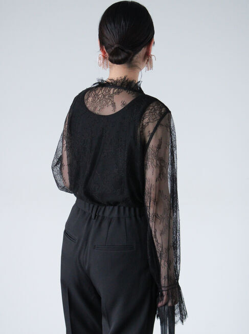 sm2rhythm「【セレモニーアイテム】レースブラウス」|シャツ・ブラウス|