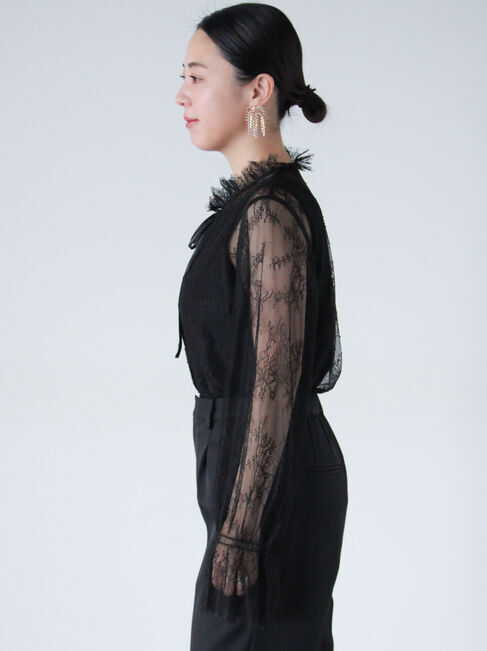 sm2rhythm「【セレモニーアイテム】レースブラウス」|シャツ・ブラウス|