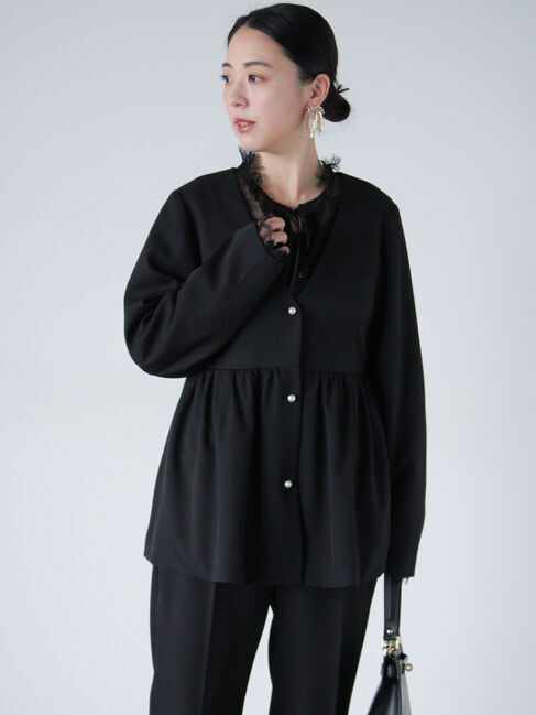 sm2rhythm「【セレモニーアイテム】レースブラウス」|シャツ・ブラウス|