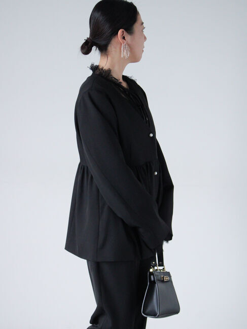 sm2rhythm「【セレモニーアイテム】レースブラウス」|シャツ・ブラウス|