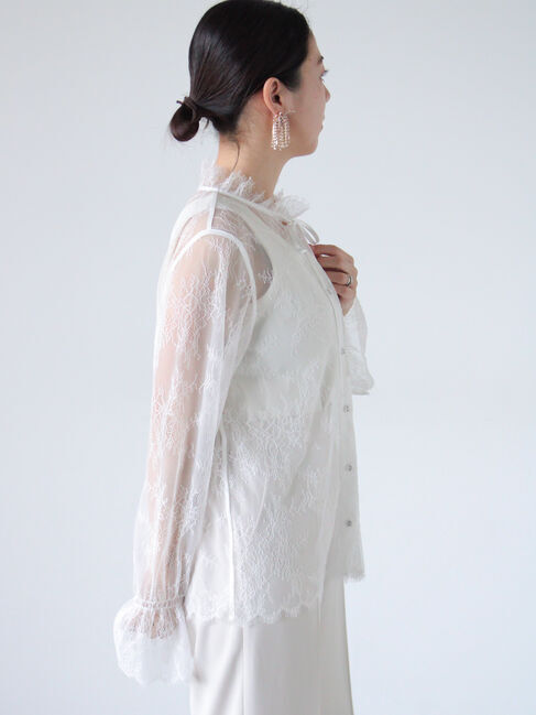 sm2rhythm「【セレモニーアイテム】レースブラウス」|シャツ・ブラウス|
