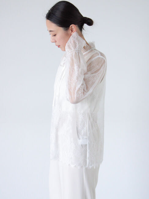 sm2rhythm「【セレモニーアイテム】レースブラウス」|シャツ・ブラウス|
