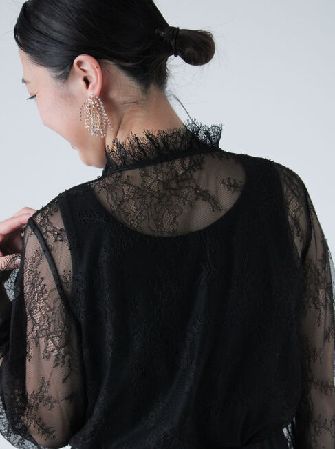 sm2rhythm「【セレモニーアイテム】レースブラウス」|シャツ・ブラウス|