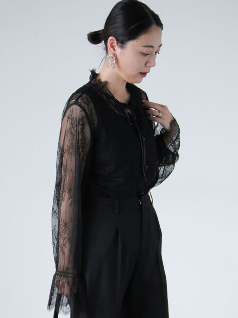 sm2rhythm「【セレモニーアイテム】レースブラウス」|シャツ・ブラウス|