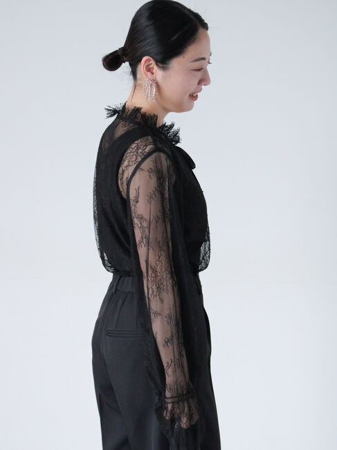 sm2rhythm「【セレモニーアイテム】レースブラウス」|シャツ・ブラウス|