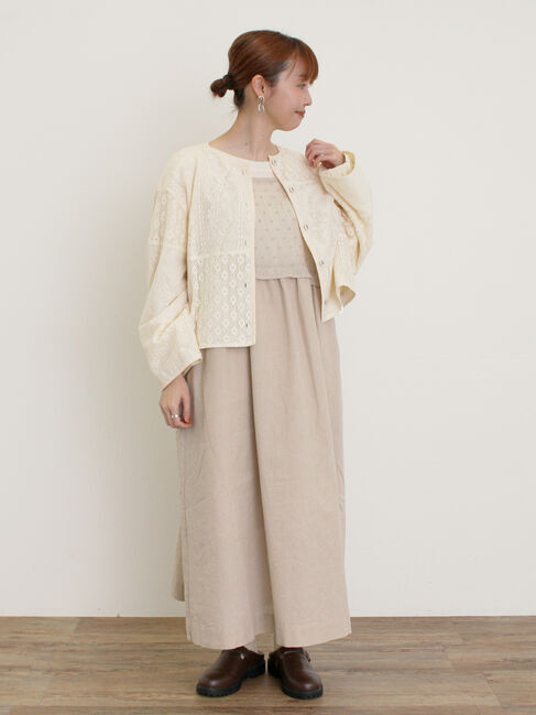 Samansa Mos2「レースパッチワークジャケット」|その他|