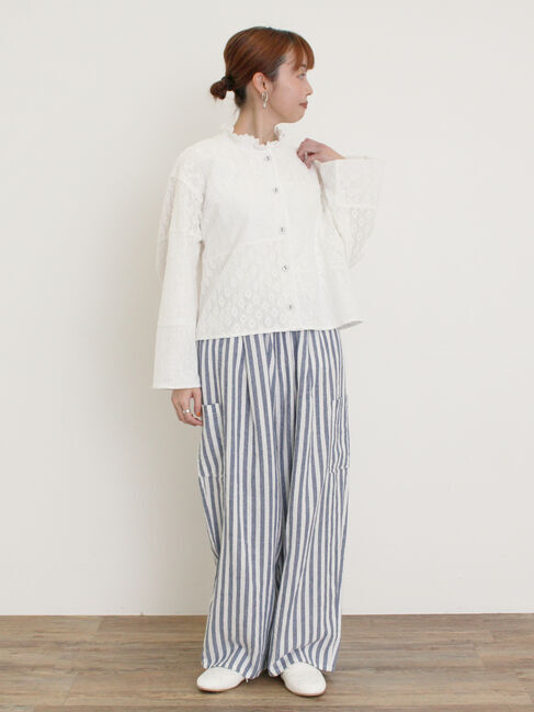 Samansa Mos2「レースパッチワークジャケット」|その他|