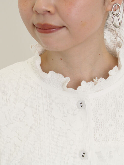 Samansa Mos2「レースパッチワークジャケット」|その他|