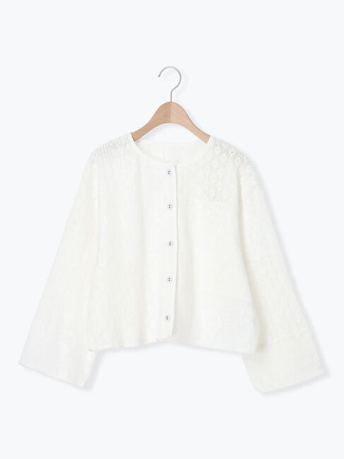 Samansa Mos2「レースパッチワークジャケット」|その他|