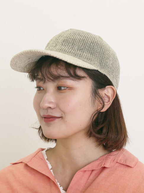 Samansa Mos2「【消臭効果】雑材キャップ」|その他|グレー