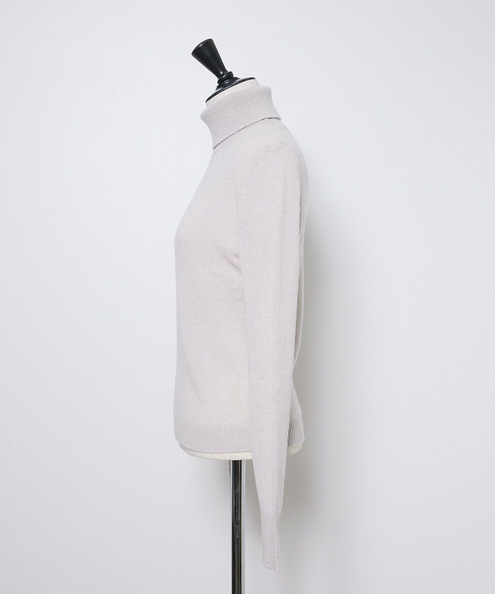 INED「CASHEART カシミヤタートルニット」|ニット・セーター|