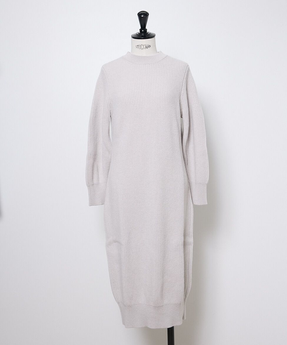 INED「CASHEART カシミヤニットワンピース」|ワンピース|