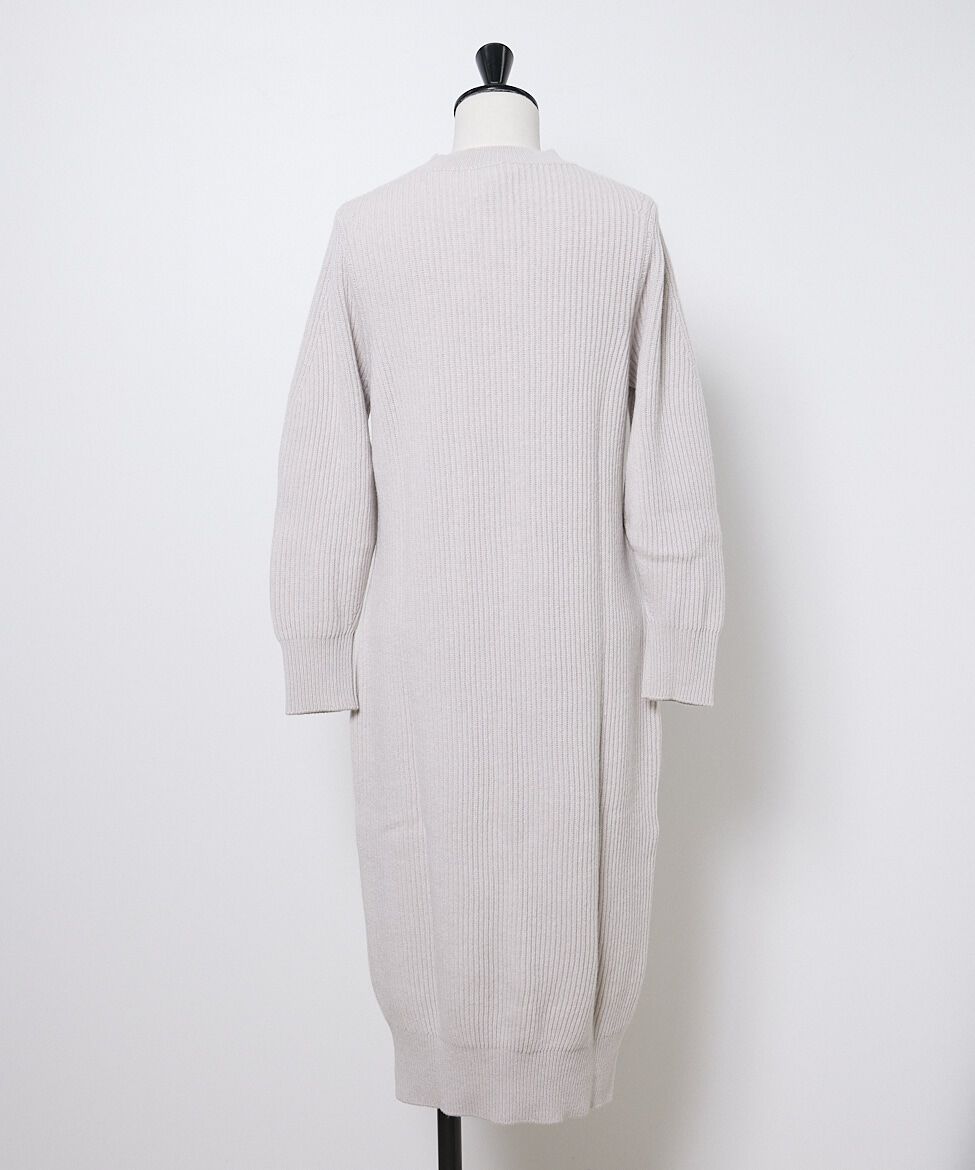 INED「CASHEART カシミヤニットワンピース」|ワンピース|