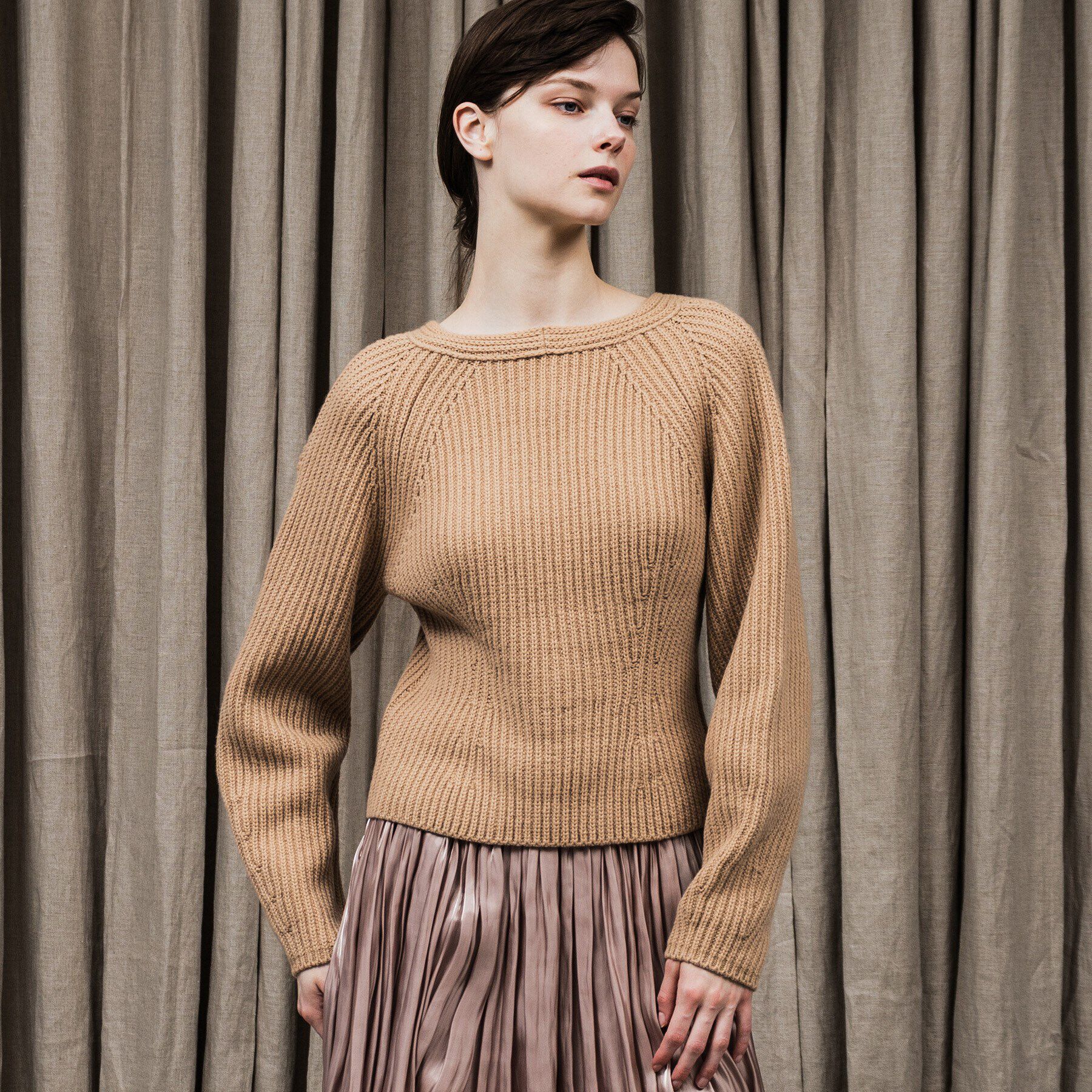 UNTITLED「ウールカシミヤニット＋バラクラバSET」|ニット・セーター|