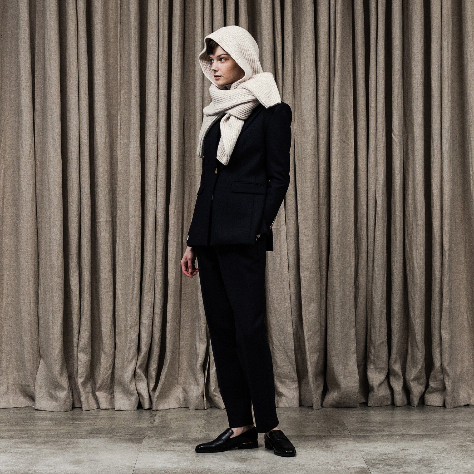 UNTITLED「ウールカシミヤニット＋バラクラバSET」|ニット・セーター|