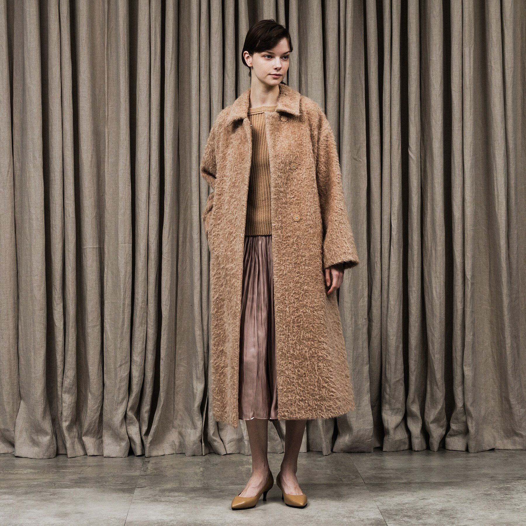 UNTITLED「ウールカシミヤニット＋バラクラバSET」|ニット・セーター|