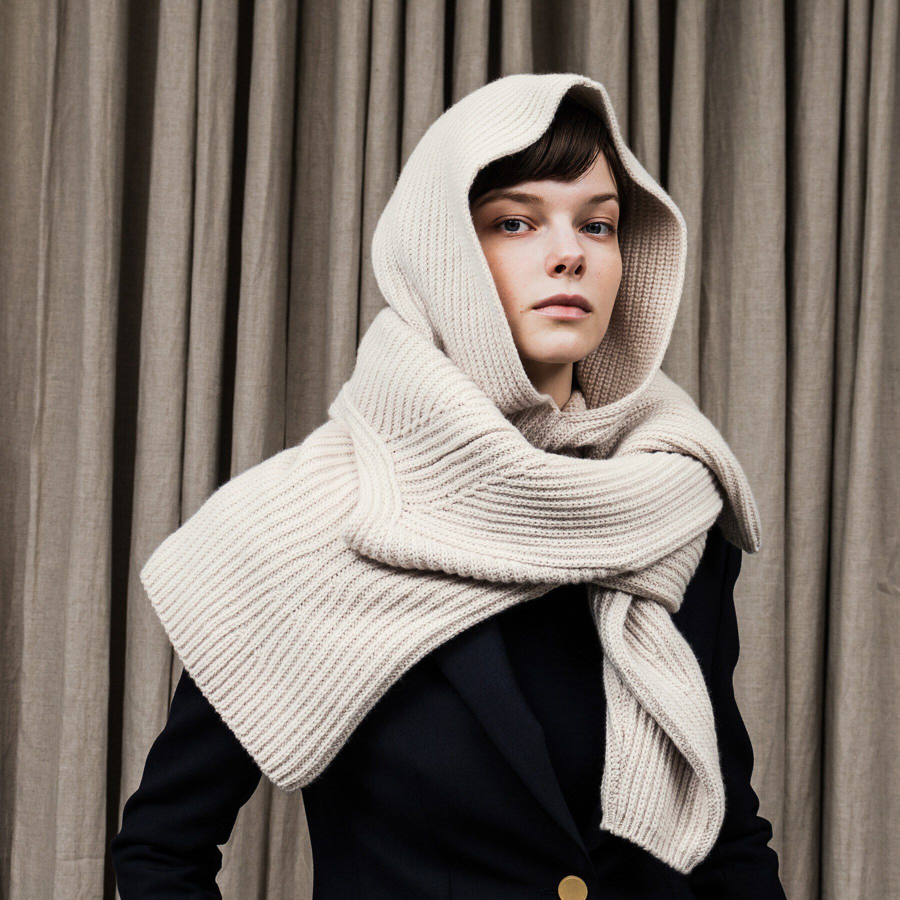 UNTITLED「ウールカシミヤニット＋バラクラバSET」|ニット・セーター|