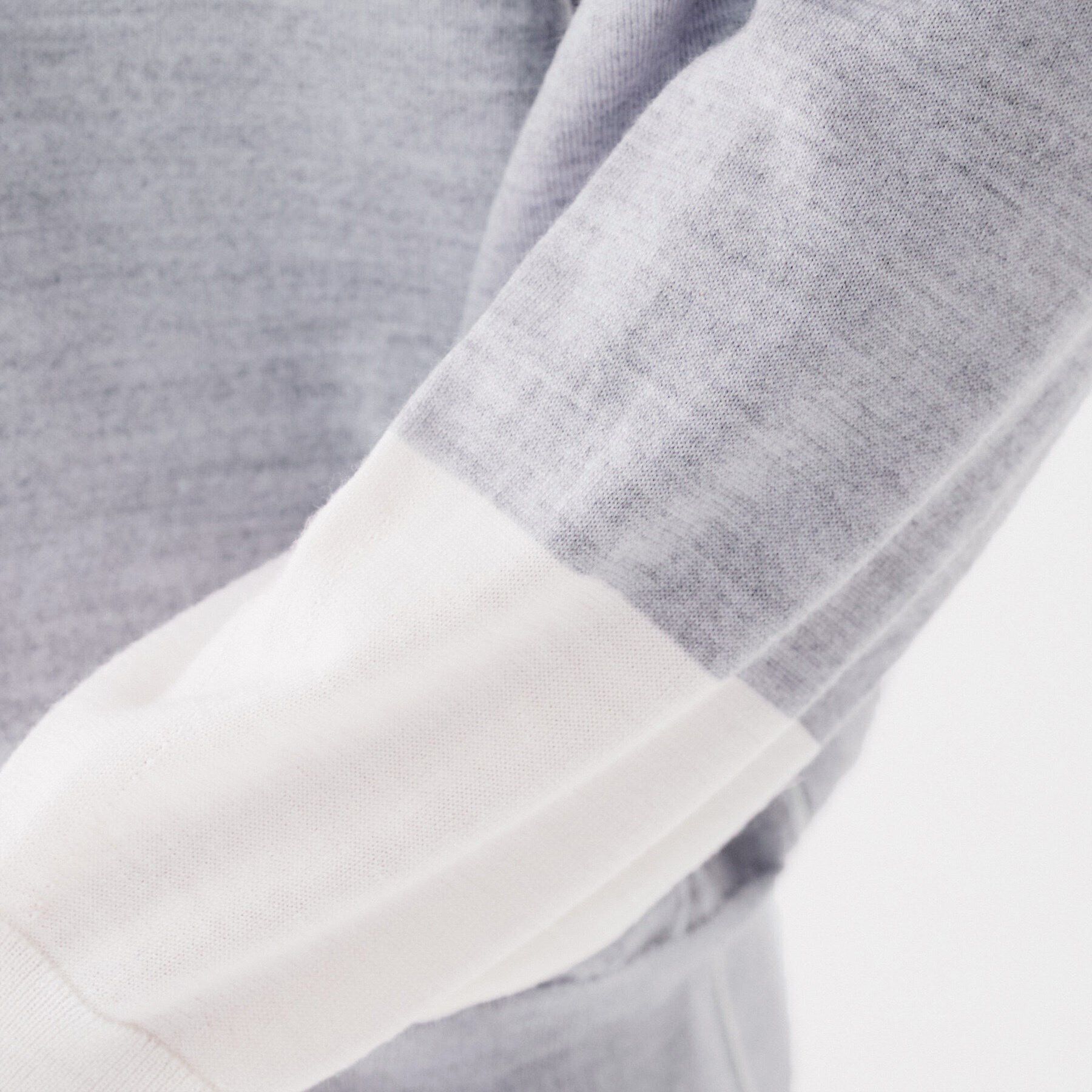 UNTITLED「【袖口カラーがアクセントに！】クルーネック ハイゲージニット」|ニット・セーター|