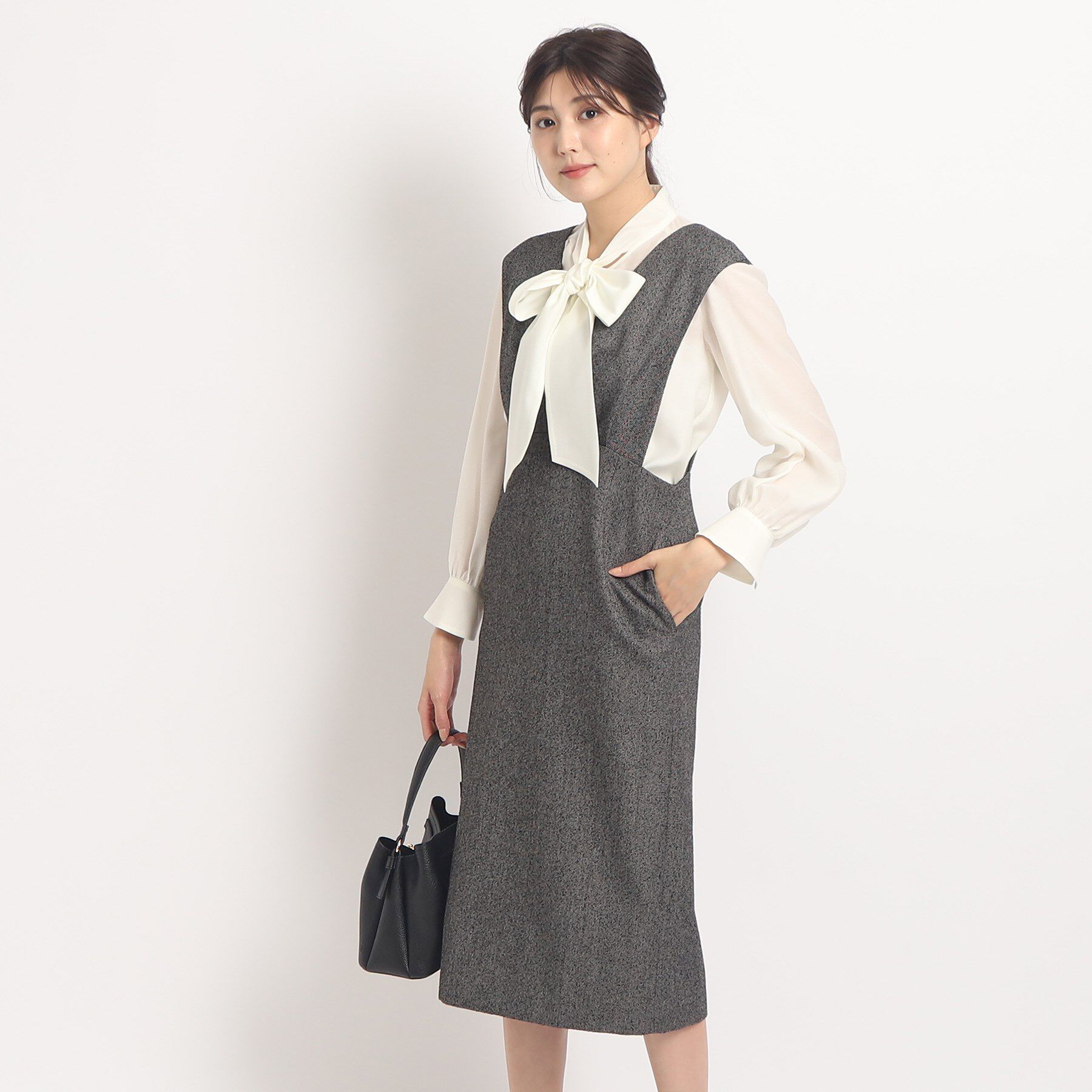 COUP DE CHANCE「【洗える】大人フェミニンワンピース」|ワンピース|