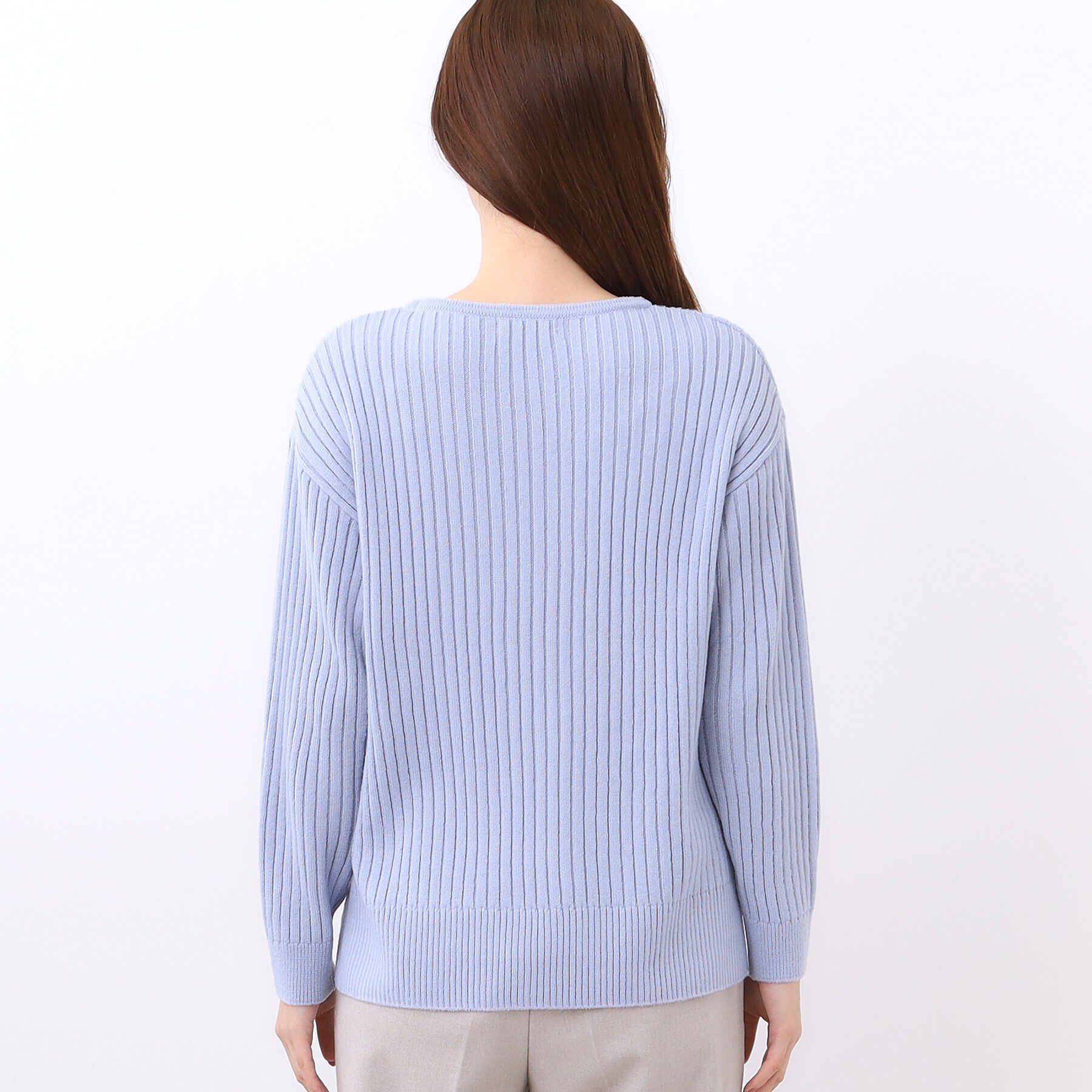Reflect「【ゆったり着られる◎】ワイドリブニットプルオーバー」|ニット・セーター|