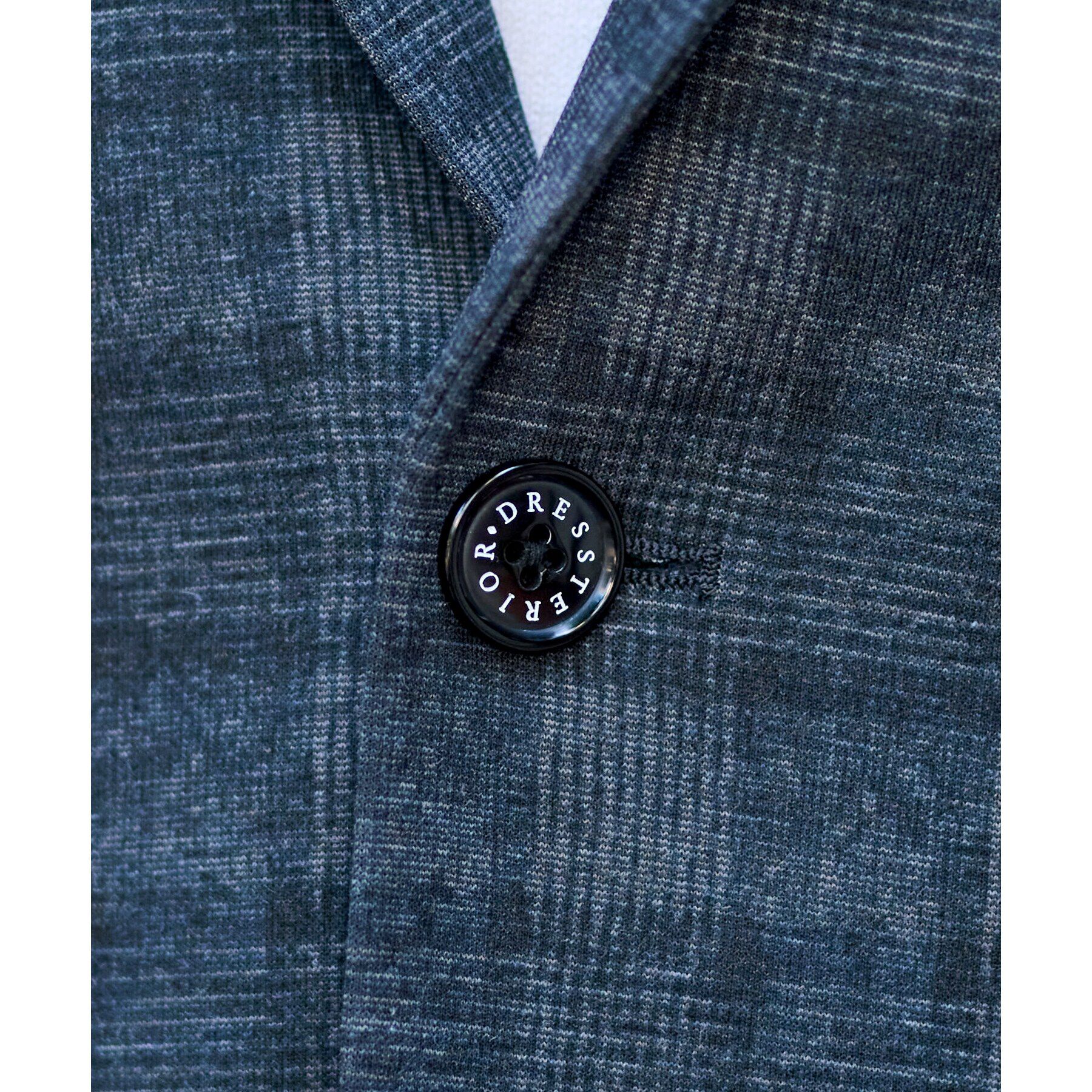 DRESSTERIOR「【セットアップ可】ネイビーグレンチェックSET UPジャケット」|テーラードジャケット|