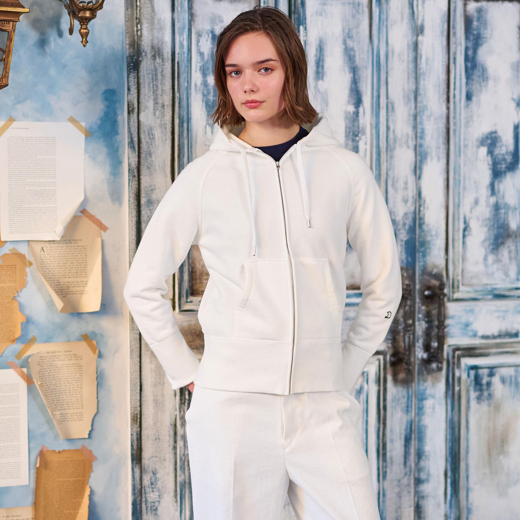 DRESSTERIOR「【NEWカラーあり】ライト裏毛ジップアップパーカ」|パーカー|