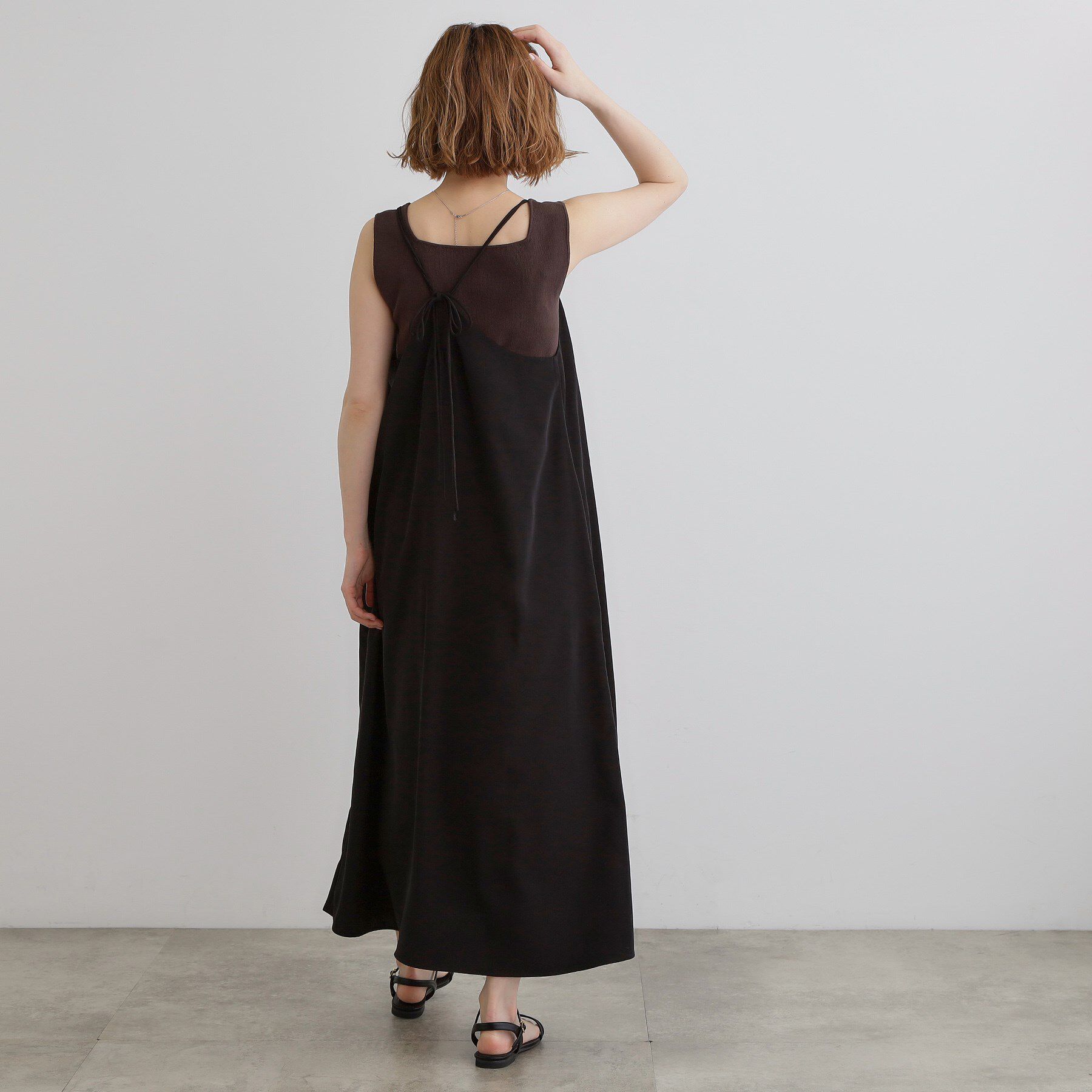 grove「たっぷりギャザーが揺れる、華やかなキャミワンピース」|ワンピース|
