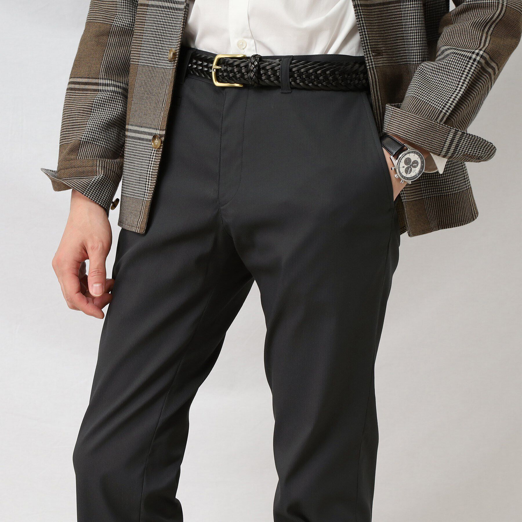 TAKEO KIKUCHI「ハイストレッチ ピケ スリム パンツ」|その他|