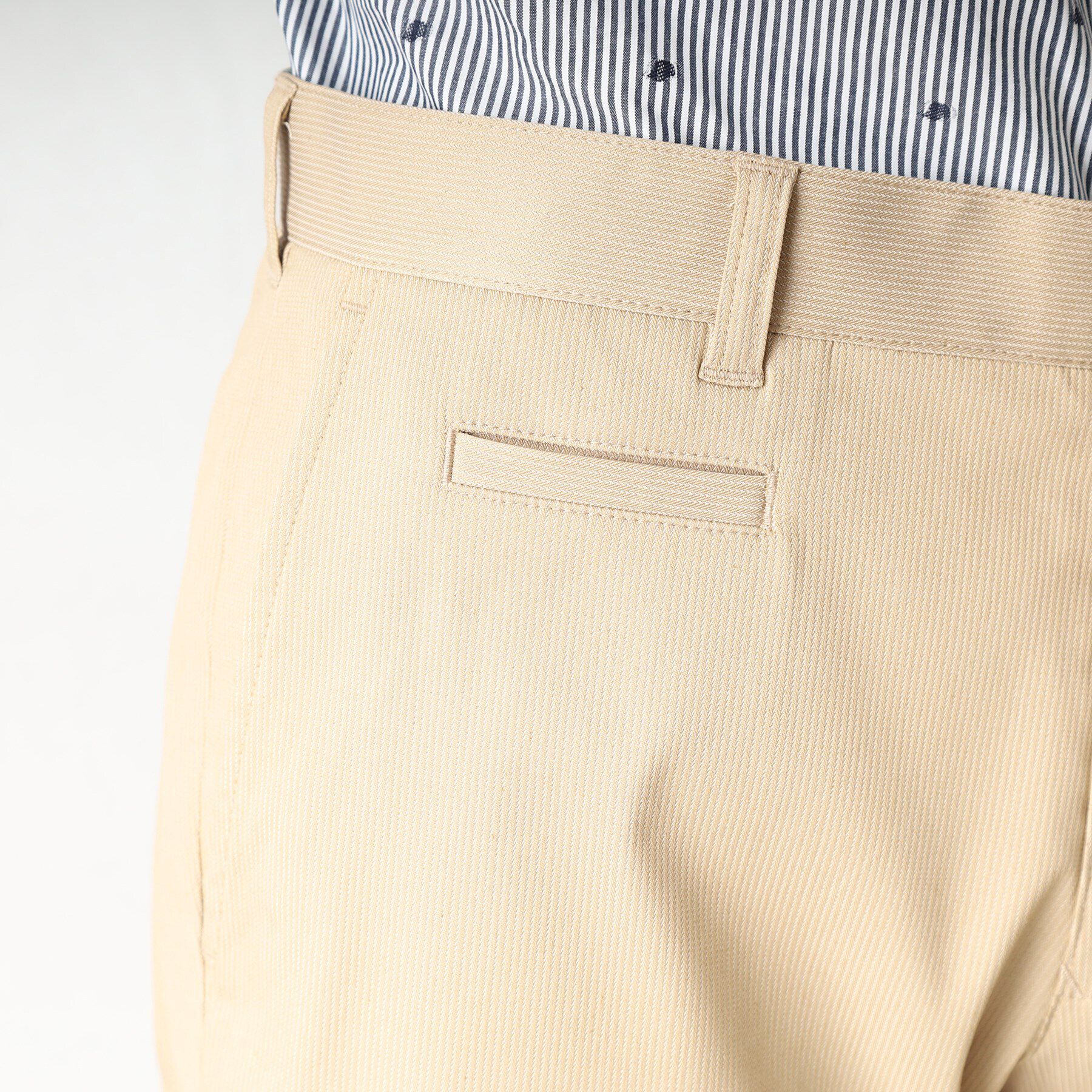 TAKEO KIKUCHI「ハイストレッチ ピケ スリム パンツ」|その他|